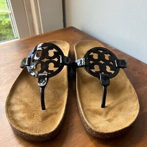 NWOB Tory Burch Miller Cloud Patent Sandal Size 10
